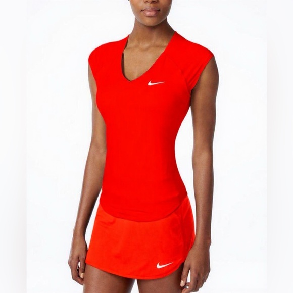 Nike Tennis Red Matching Set (Court Pure) - Picture 1 of 6